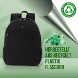 Aerolite 40x30x10 Maximalgröße Lufthansa-Rucksack, recycelt, umweltfreundlich, wasserdicht, Handgepäck, reisezugelassen für British Airways, EasyJet Swiss und Austrian Airlines mit 10 Jahren Garantie