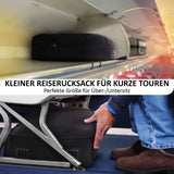 Aerolite 40x30x10 Maximalgröße Lufthansa-Rucksack, recycelt, umweltfreundlich, wasserdicht, Handgepäck, reisezugelassen für British Airways, EasyJet Swiss und Austrian Airlines mit 10 Jahren Garantie