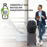 Aerolite 40 x 30 x 20 Wizz Air Rucksack in maximaler Größe, umweltfreundlich, für Handgepäck zugelassen, Reisetasche, leichte Umhängetasche, Flugrucksack mit YKK-Reißverschlüssen, 5 Jahre Garantie