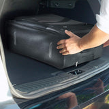 Aerolite Große 81cm Leichter 4 Rollen Trolley Koffer Reisekoffer Gepäck, 10 Jahre Garantie, Schwarz/Grau - Aerolite DE