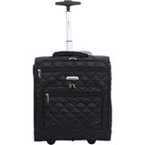 Aerolite Koffer Handgepäck Passend für easyJet 45x36x20 Neu 2025 Handkabine Gepäck Untersitztasche Trolley Tasche Bordgepäck Leichte mit 2 Rollen 5 Jahre Garantie, 42x35x20cm 28L, Schwarz