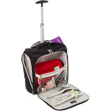 Aerolite Koffer Handgepäck Passend für easyJet 45x36x20 Neu 2025 Handkabine Gepäck Untersitztasche Trolley Tasche Bordgepäck Leichte mit 2 Rollen 5 Jahre Garantie, 42x35x20cm 28L, Schwarz