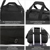 Aerolite New 2025 Ryanair (40x20x25cm) Maximale Größe der Kabinenreisetasche - Nehmen Sie den Max an Bord, Zugelassen für Lufthansa